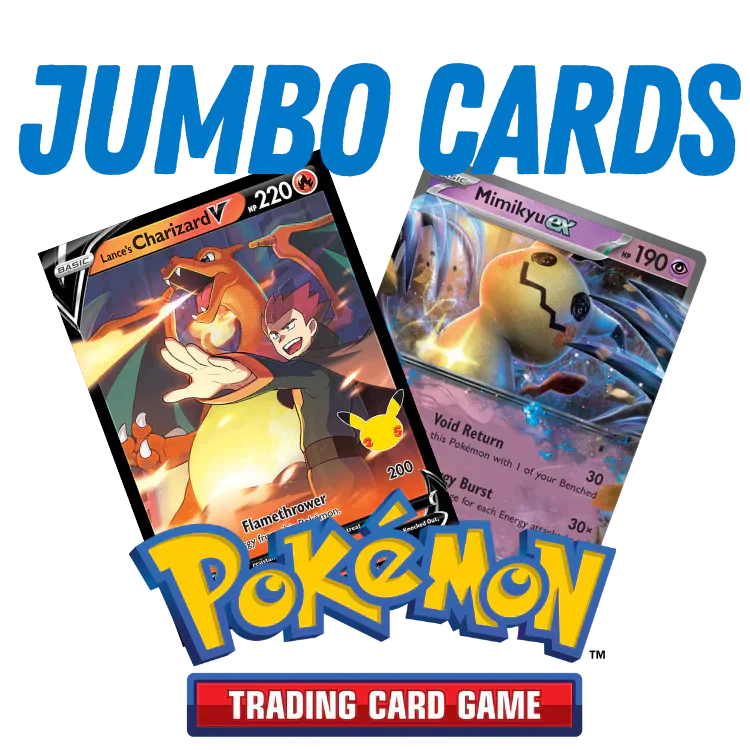 What can you do with Jumbo Pokmon cards? What can you do with Jumbo Pokmon cards?