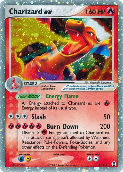 Alle Charizard EX Kaarten en Hun Waarde