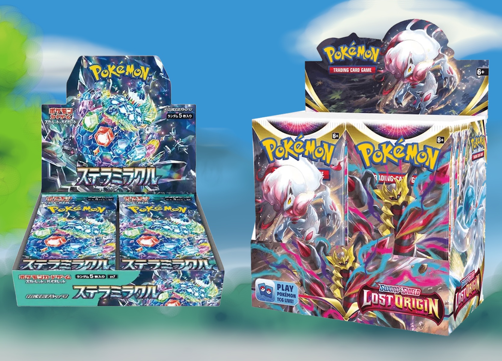 Difference between English and Japanese Pokmon booster boxes Difference between English and Japanese Pokmon booster boxes