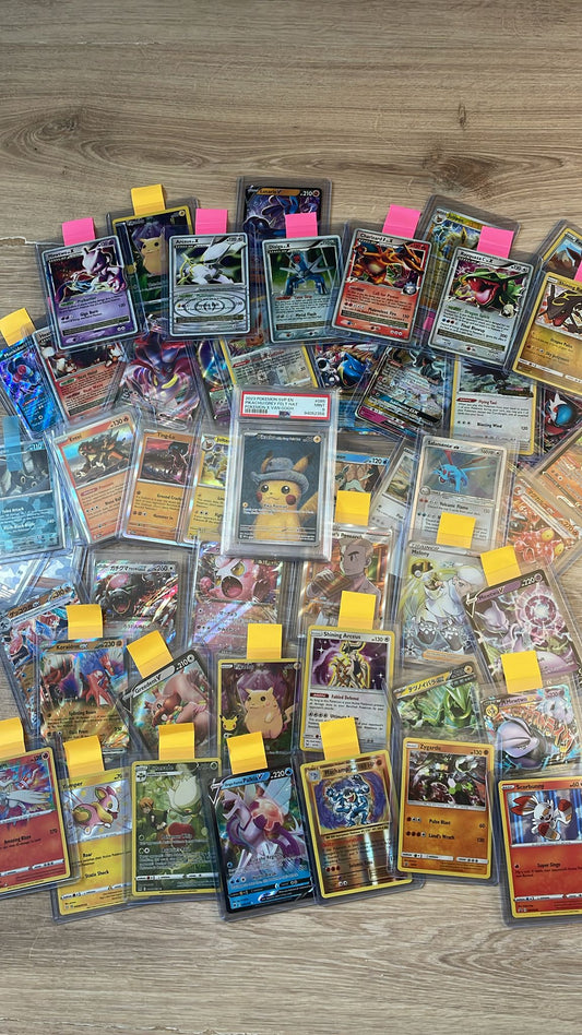 heel veel verschillende pokemon kaarten