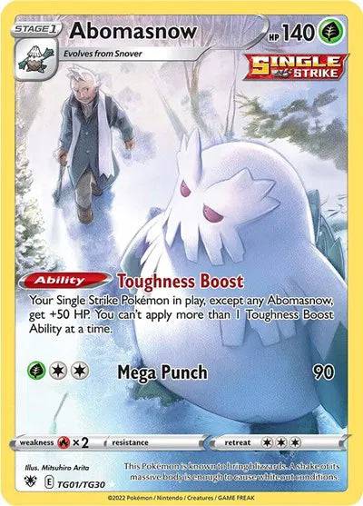 Abomasnow TG01/TG30 - Astral Radiance Trainer Gallery - Holofoil