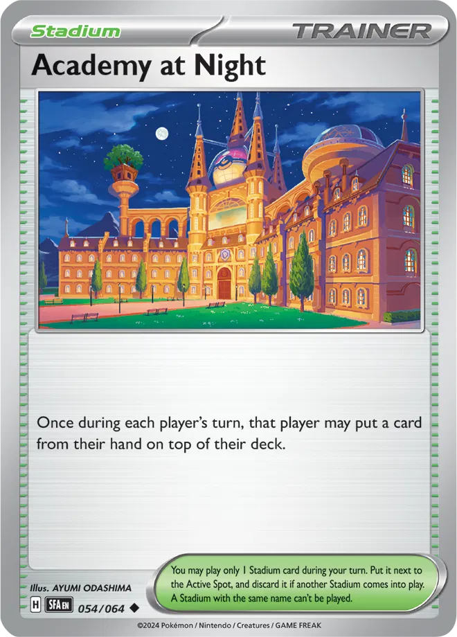 Academy at Night 054/064 - Shrouded Fable - Reverse Holofoil