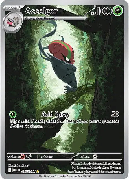 Accelgor 094/086 – White Flare – Holofoil