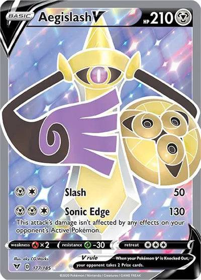 Aegislash V 177/185 - Vivid Voltage - Holofoil