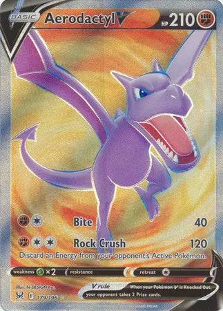 Aerodactyl V 179/196 - Lost Origin - Holofoil