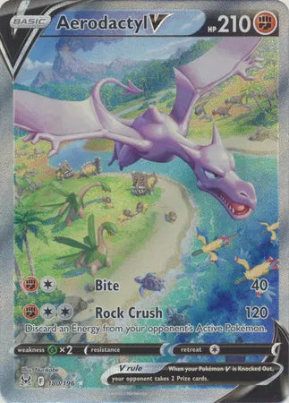 Aerodactyl V 180/196 - Lost Origin - Holofoil