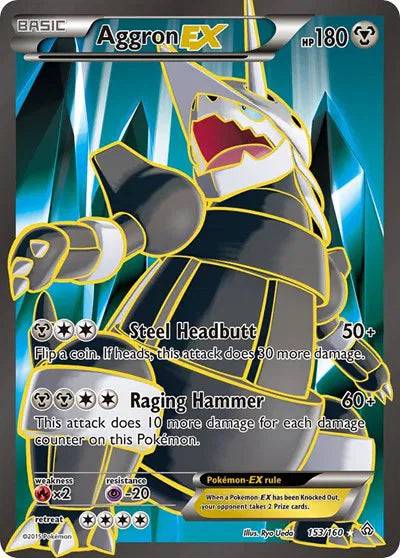Aggron EX 153/160 - Primal Clash - Holofoil