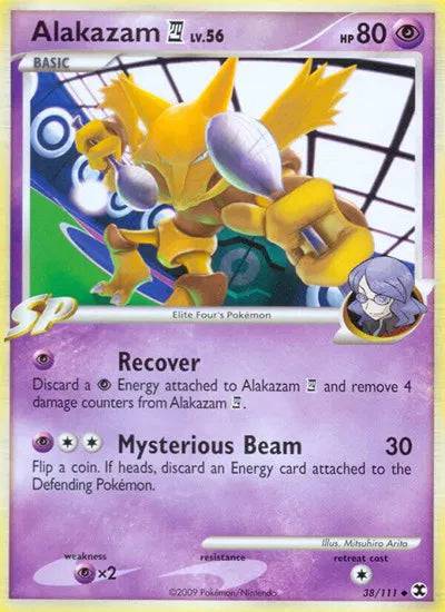 Alakazam E4 Lv.56 38/111 - Rising Rivals - Normal