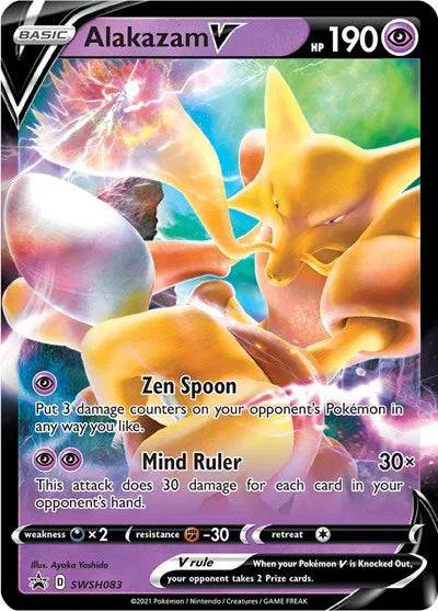 Alakazam V SWSH083 - Sword & Shield Promo - Holofoil