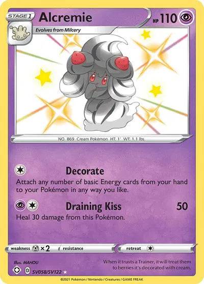 Alcremie SV058/SV122 - Shining Fates: Shiny Vault - Holofoil