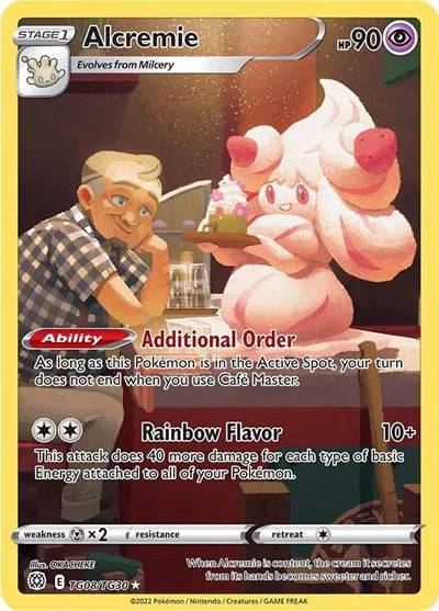 Alcremie TG08/TG30 - Brilliant Stars Trainer Gallery - Holofoil