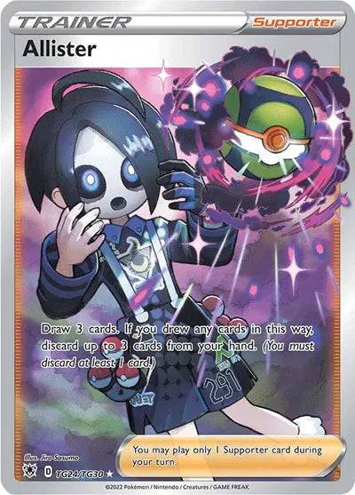 Allister TG24/TG30 - Astral Radiance Trainer Gallery - Holofoil