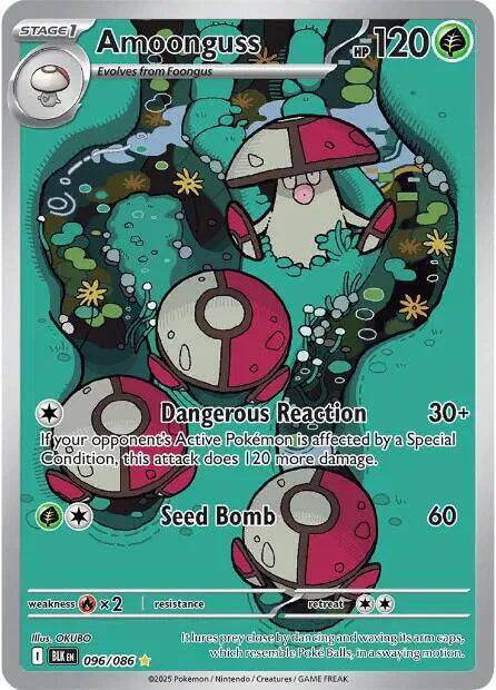 Amoonguss 096/086 - Black Bolt - Holofoil