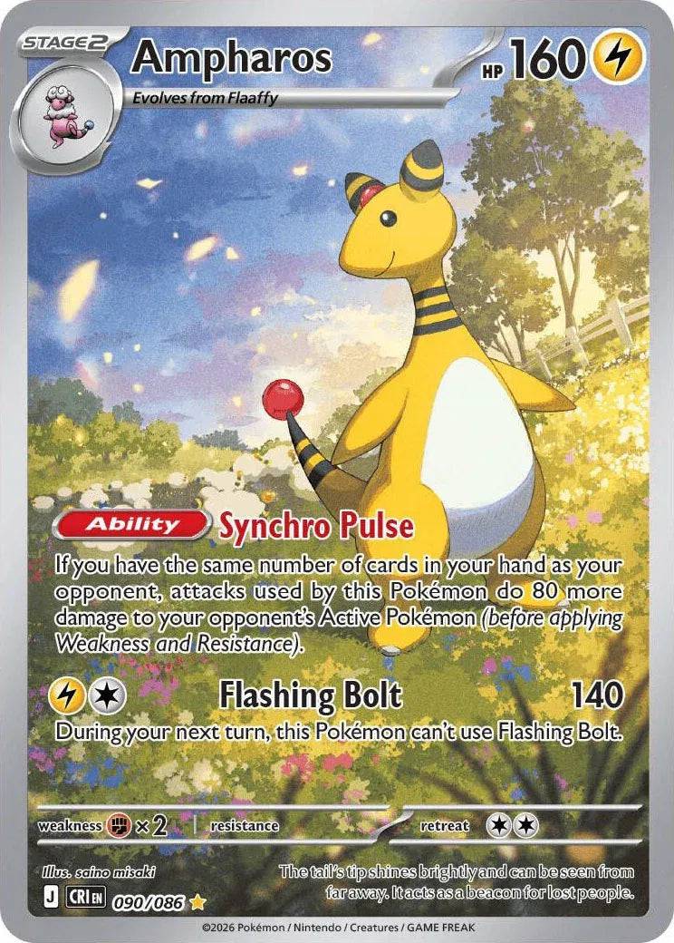Ampharos 090/086 - Chaos Rising - Holofoil