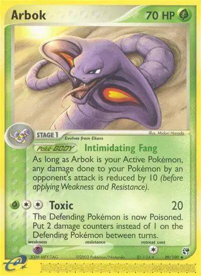 Arbok 29/100 - EX Sandstorm - Normal