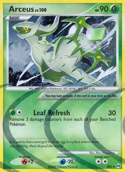 Arceus Lv.100 AR2 - Platinum Arceus - Holofoil