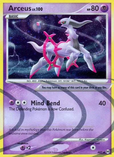 Arceus Lv.100 AR7 - Platinum Arceus - Holofoil
