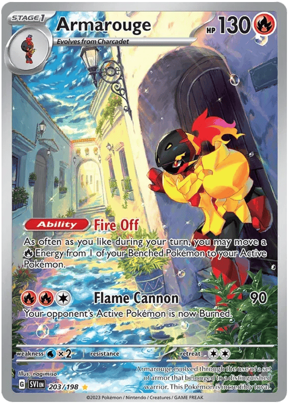 Armarouge 203/198 - Scarlet & Violet - Holofoil
