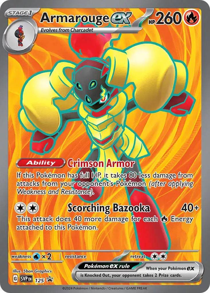 Armarouge ex 125 - Scarlet & Violet Promo - Holofoil
