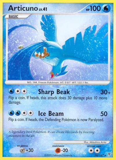 Articuno Lv.41 16/147 - Supreme Victors - Reverse Holofoil
