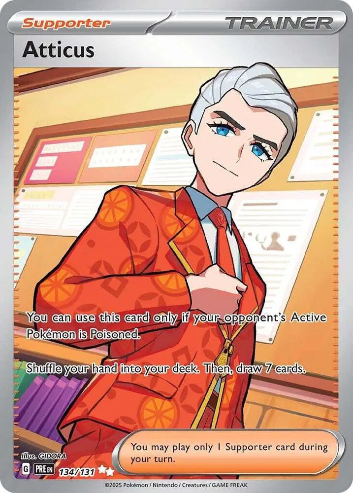 Atticus 134/131 - Prismatic Evolutions - Holofoil