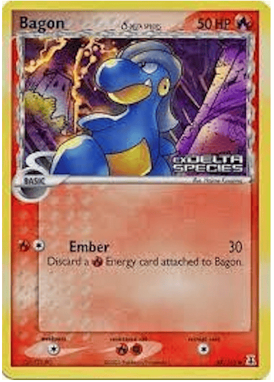 Bagon (Delta Species) 58/110 - EX Holon Phantoms - Reverse Holofoil