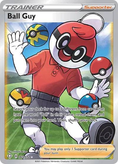 Ball Guy 065/072 - Shining Fates - Holofoil