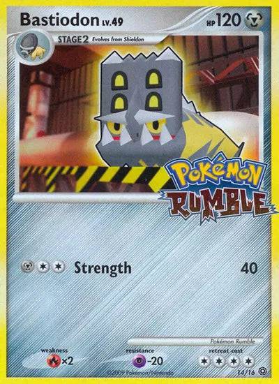 Bastiodon Lv.49 14/16 - Rumble - Holofoil
