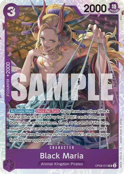 Black Maria OP08-074 - Two Legends - Foil