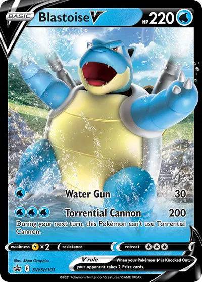 Blastoise V SWSH101 - Sword & Shield Promo - Holofoil