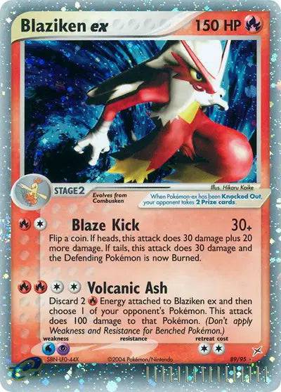 Blaziken ex 89/95 - EX Team Magma vs Team Aqua - Holofoil