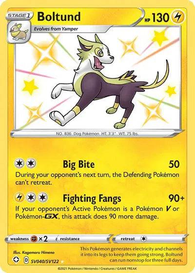 Boltund SV040/SV122 - Shining Fates: Shiny Vault - Holofoil