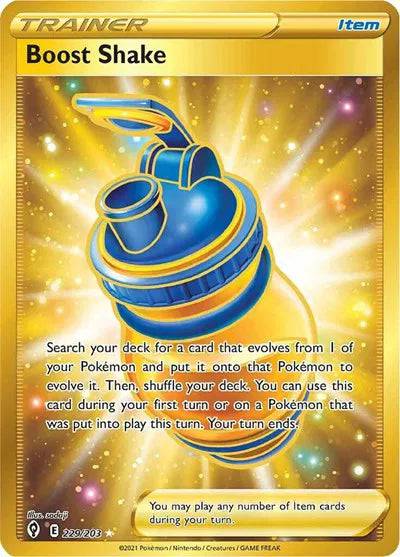 Boost Shake 229/203 - Evolving Skies - Holofoil