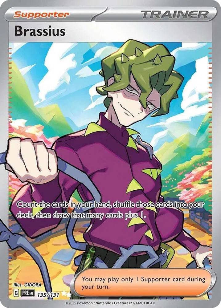 Brassius 135/131 - Prismatic Evolutions - Holofoil