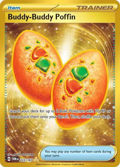 Buddy-Buddy Poffin 223/167 - Twilight Masquerade - Holofoil
