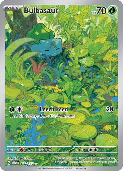 Bulbasaur 166/165 - Scarlet & Violet 151 - Holofoil