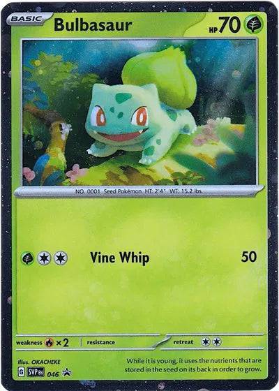 Bulbasaur 046 - Scarlet & Violet Promo - Cosmos Holo