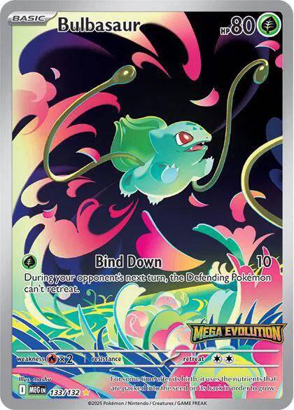 Bulbasaur_MegaEvolutionStamped_133-132-MegaEvolution-Holofoil_sealed