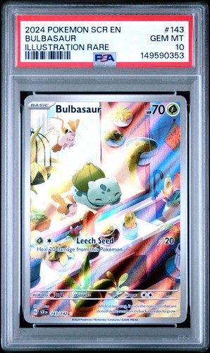 Bulbasaur (PSA 10) 143/142 - Stellar Crown - Holofoil