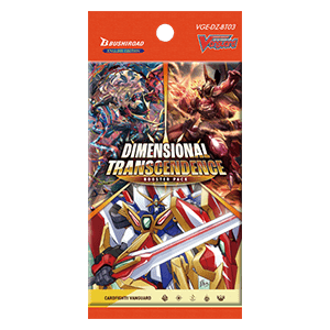 cardfight vanguard booster box case Cardfight!! Vanguard Dimensional Transcendence: Booster Pack