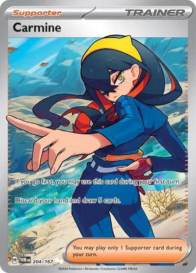 Carmine 204/167 - Twilight Masquerade - Holofoil