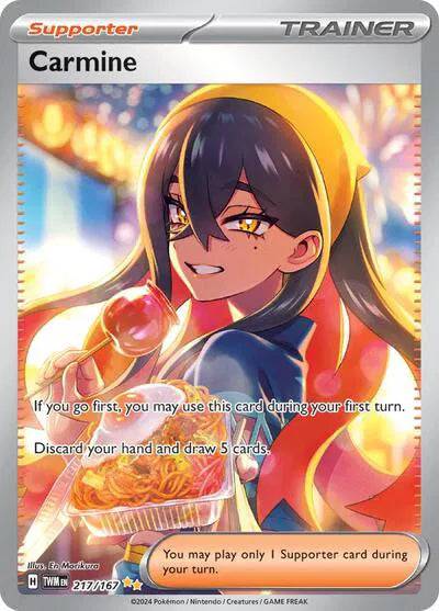 rare cards in twilight masquerade Carmine 217/167 - Size:6.3*8.8 cm (R3 Rounded Corners)(Double sided different design) (SZ#2X81KK3) Chain Paradox - Realistic formal grad party thank you card