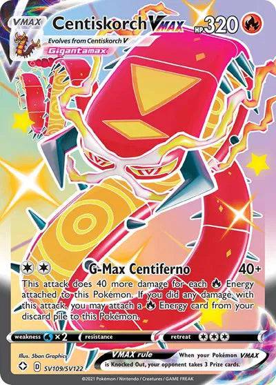 Centiskorch VMAX SV109/SV122 - Shining Fates: Shiny Vault - Holofoil