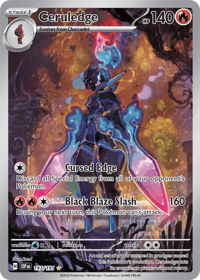 Ceruledge 197/191 - Surging Sparks - Holofoil