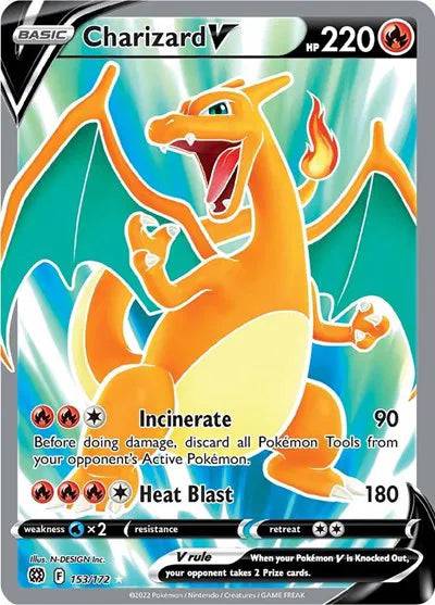 Charizard V 153/172 - Brilliant Stars - Holofoil