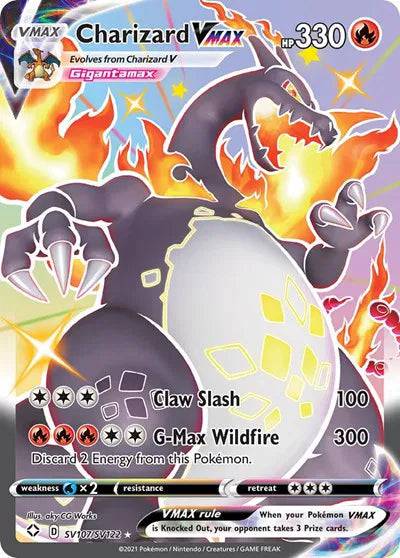 Charizard VMAX SV107/SV122 - Shining Fates: Shiny Vault - Holofoil