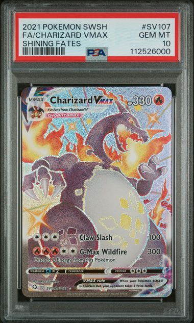Charizard VMAX (PSA 10) SV107/SV122- Shining Fates - Holofoil