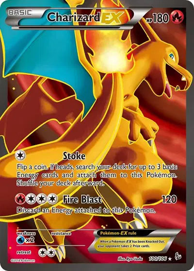 Charizard ex 100/106 - Flashfire - Holofoil
