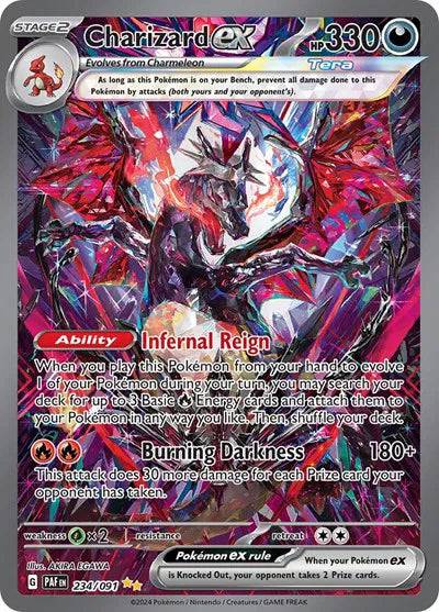 Charizard ex 234/091 - Paldean Fates - Holofoil