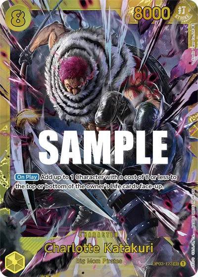 Charlotte Katakuri OP03-123 - Pillars of Strength - Foil